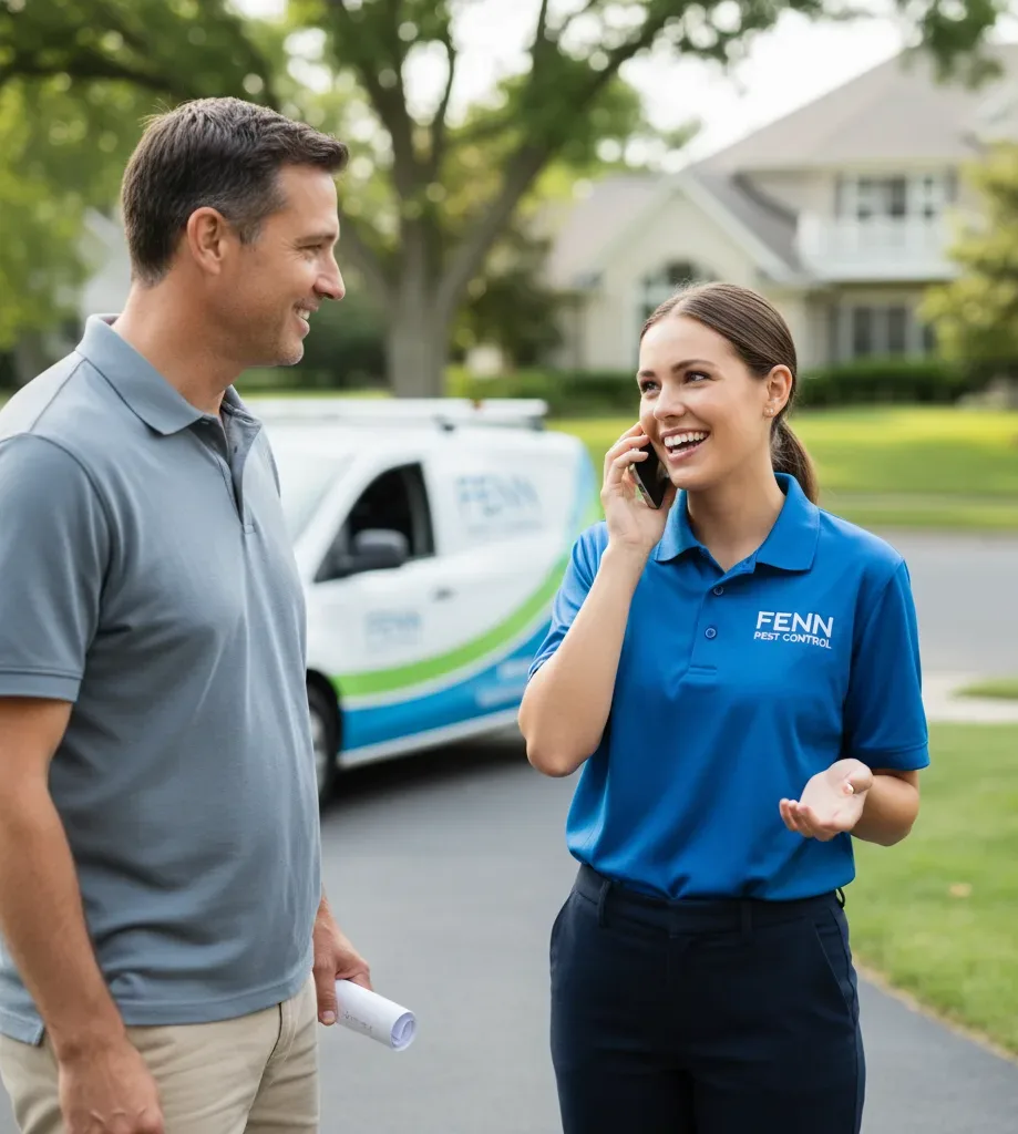 Fenn Pest Control customer support in Mitchellville